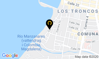 Mapa de Transporte Rodamar en Santa Marta