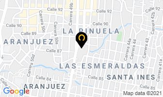 Mapa de Transportes & Servicios Ltda. en Medellín