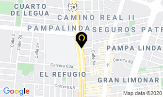 Mapa de Transportes Graneles S.a.s en Cali