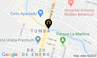 Mapa de Transportes La Sierra Ltda. en Apartadó