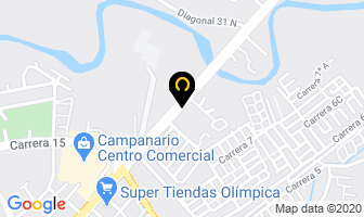 Mapa de Transportes Pubenza Ltda en Popayán
