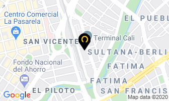 Mapa de Transportes Puerto Tejada S.a.s. en Cali