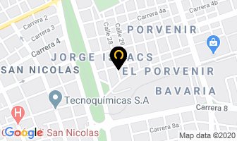 Mapa de Transportes Rápido Putumayo Ltda. en Cali