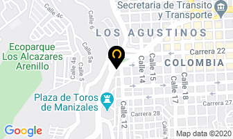 Mapa de Transportes Sarvi Ltda. en Manizales