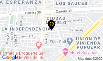 Mapa de Transportes Y Suministros De Materiales en Cali