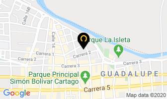 Mapa de Trasnovita Ltda en Cartago