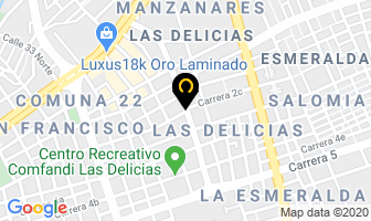 Mapa de Trasteos Duque en Cali