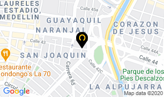 Mapa de Trasteos Medellín en Medellín