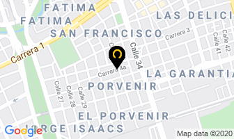 Mapa de Trasteos Y Muebles Del Valle en Cali
