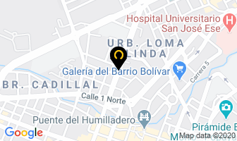 Mapa de Tratamientos Capilares Cecil en Popayán
