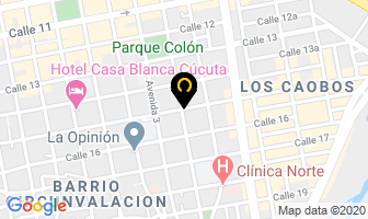 Mapa de Trattoria Bar La Bruschetta en Cúcuta