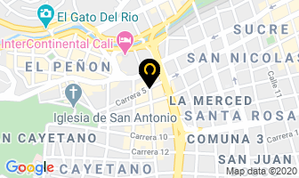 Mapa de Trattoria Italia en Cali