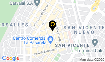 Mapa de Travel Guard Americas en Cali