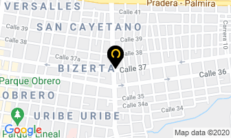 Mapa de Trax Colombia en Palmira