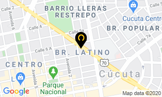 Mapa de Trazos Publicidad en Cúcuta