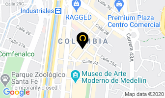 Mapa de Treboltex S.a. en Medellín
