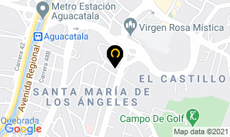 Mapa de Trejos Magda Cecilia en Medellín
