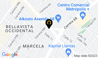 Mapa de Trendix en Bogotá D.C