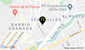 Mapa de Triana Ricci Rodrigo en Cali