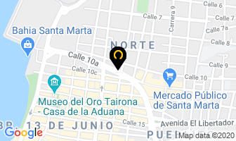 Mapa de Tricolor Samario en Santa Marta