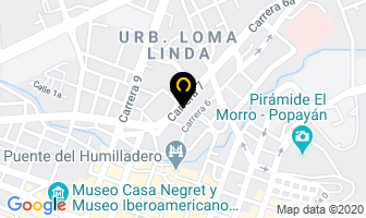 Mapa de Trilladora Carcafe Ltda C.i. en Popayán