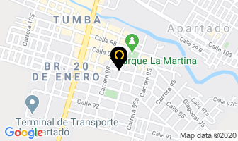 Mapa de Trilladora El Cipress en Apartadó