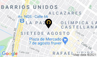 Mapa de Trimv Tapizados en Bogotá D.C