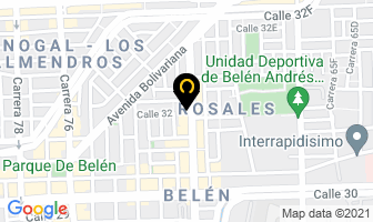 Mapa de Trinity Corp. en Medellín
