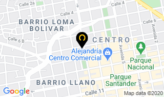 Mapa de Trio Andino en Cúcuta