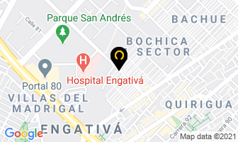 Mapa de Trio Bellmar en Bogotá D.C