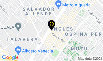 Mapa de Tríplex & Tablex en Bogotá D.C