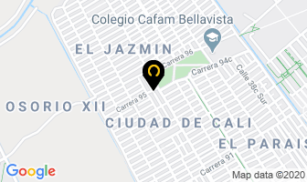 Mapa de Tríplex Av Ciudad De Cali en Bogotá D.C