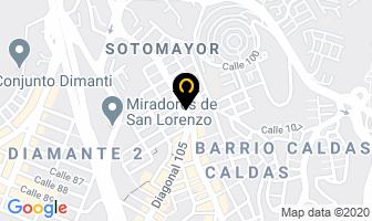 Mapa de Triplex En El Sur en Bucaramanga
