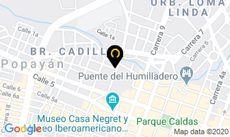 Mapa de Tríplex Y Acabados La 11 en Popayán
