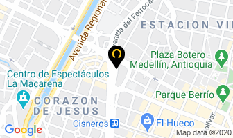 Mapa de Triplex Y Maderas Los Usuga en Medellín