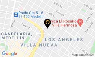Mapa de Triplex Y Maderas Riogrande en Medellín