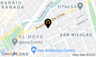 Mapa de Trodelpac en Cali