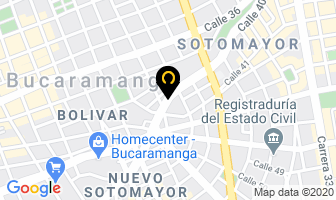Mapa de Trofeos Cristal Studio en Bucaramanga