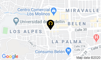 Mapa de Trofeos E Implementos Deportivos Del Oriente en Medellín
