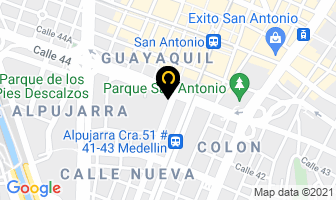 Mapa de Trofeos La Competencia en Medellín