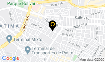 Mapa de Trofeos Nariño en Pasto