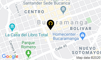 Mapa de Tronex S.a. en Bucaramanga