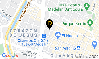 Mapa de Tropical en Medellín