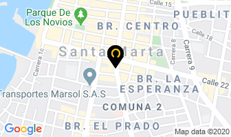 Mapa de Tropical Chicken en Santa Marta