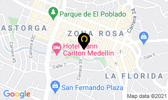 Mapa de Tropical Cocktails en Medellín