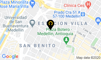 Mapa de Troplast en Medellín