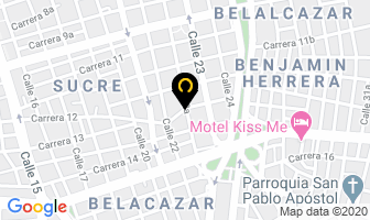 Mapa de Troqueles Madrigal en Cali