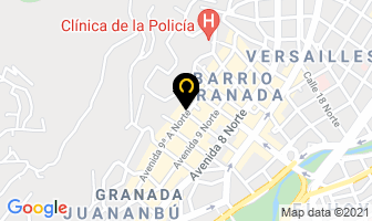 Mapa de Trozos Parrilla Bar en Cali