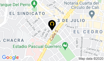 Mapa de Trujillo Barragán Harold en Cali