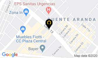 Mapa de Trujillo Serrano Luz M en Bogotá D.C